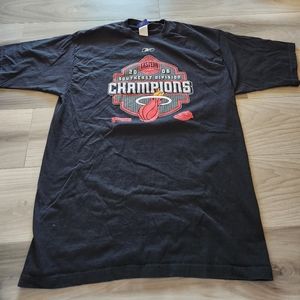Vintage 2006 Miami Heat NBA Champions T-shirt XLT Basketball Tee